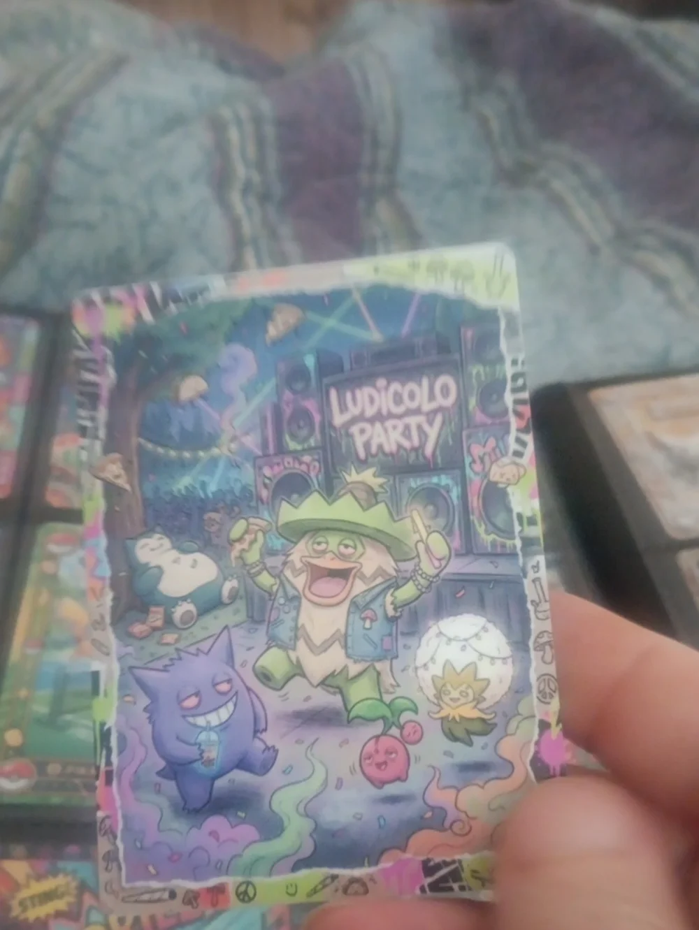 Ludicolo Party Holo Pokémon Card